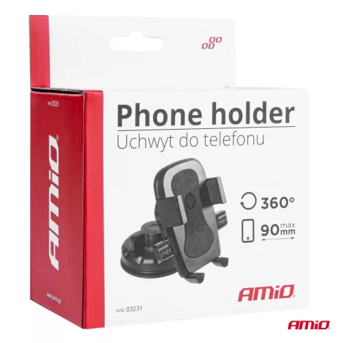 AMiO telefontartó – tapadókorongos HOLD-19 (03231)