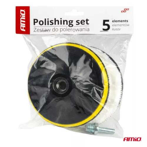AMiO Wool polírozó Pads készlet 5 db (03236)