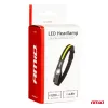 AMiO újratölthető LED-es fejlámpa XPE+COB 1200mAh LH05 (03241)