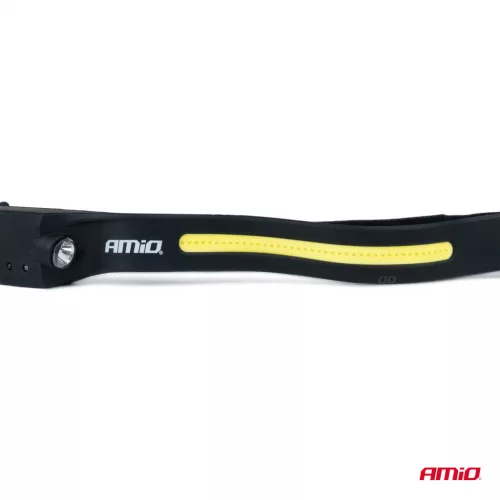 AMiO újratölthető LED-es fejlámpa XPE+COB 1200mAh LH05 (03241)