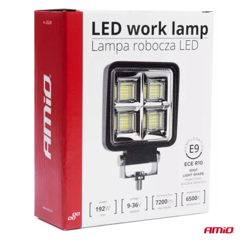 AMiO munkalámpa AWL38 64 LED pontfényű 9-36V (03249)