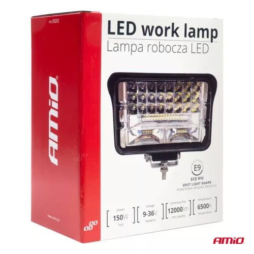 AMiO munkalámpa AWL41 50 LED pontfényű 9-36V (03252)