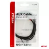 AMiO AUX kábel mini emelő-emelő 3,5mm 100cm (03269)