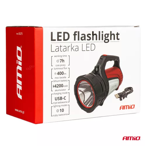 AMiO LED-es szerelőlámpa WT19 (03275)