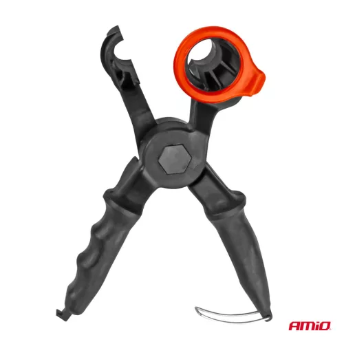AMiO motorolaj-betöltő tölcsér tartóval 125mm (03278)