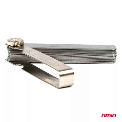 AMiO hézagmérő, 32 egyenes mérőlappal, 89 mm (03287)