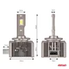 AMiO LED fényszóróizzók XD sorozat D1S/D1R (03310)