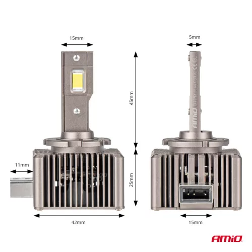 AMiO LED fényszóróizzók XD sorozat D1S/D1R (03310)