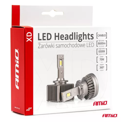AMiO LED fényszóróizzók XD sorozat D1S/D1R (03310)