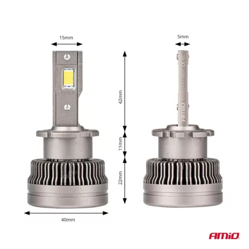 AMiO LED fényszóróizzók XD sorozat D2S/D2R (03311)