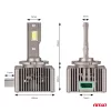 AMiO LED fényszóróizzók XD sorozat D3S (03312)