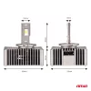 AMiO LED fényszóróizzók XD sorozat D5S (03314)