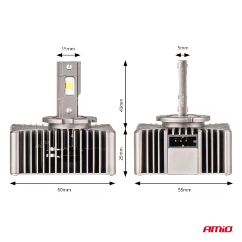 AMiO LED fényszóróizzók XD sorozat D5S (03314)