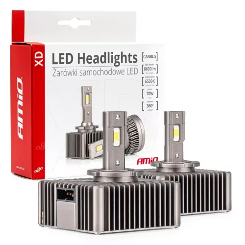 AMiO LED fényszóróizzók XD sorozat D5S (03314)