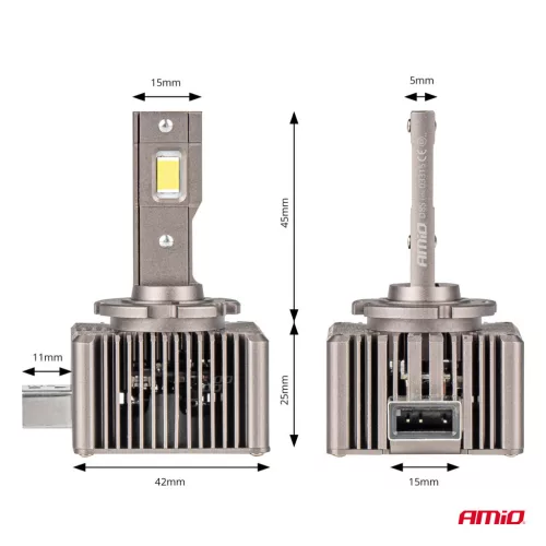 AMiO LED fényszóróizzók XD sorozat D8S (03315)