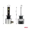 AMiO LED fényszóróizzók H-mini sorozat H1 (03329)