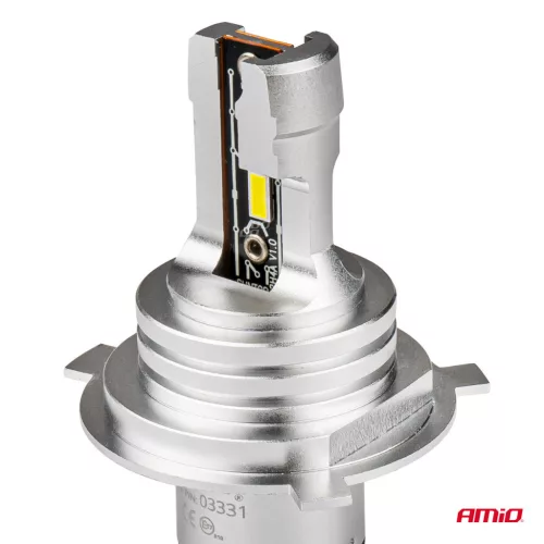 AMiO LED fényszóróizzók H-mini sorozat H4/H19 (03331)