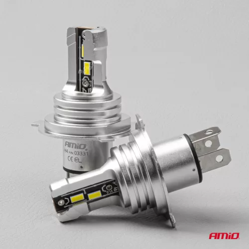AMiO LED fényszóróizzók H-mini sorozat H4/H19 (03331)