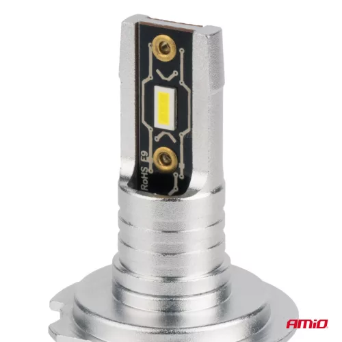 AMiO LED fényszóróizzók H-mini sorozat H7/H18 (03332)