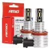 AMiO LED fényszóróizzók H-mini sorozat H8/H9/H11/H16 (03333)