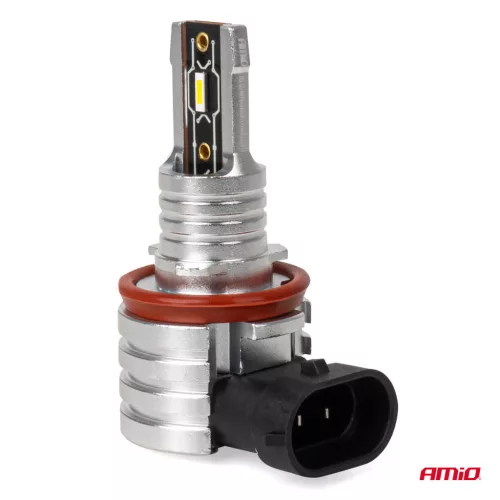 AMiO LED fényszóróizzók H-mini sorozat H8/H9/H11/H16 (03333)