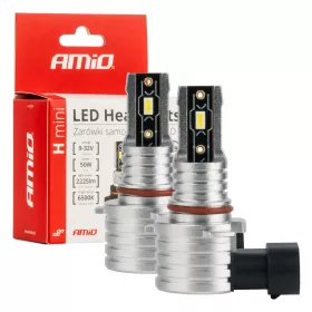   AMiO LED fényszóróizzók H-mini sorozat HB3 9005/HIR1 9011/H10 (03334)