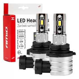 AMiO LED fényszóróizzók H-mini sorozat HB4 9006 (03335)