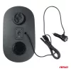 AMiO WLB78 mágneses mini LED-fényhíd, 293×171 mm, R65/R10, 48 LED, 12/24 V, IP56 (03336)