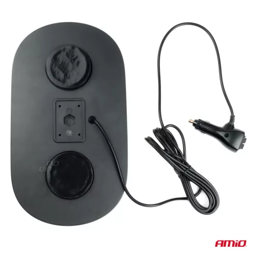 AMiO WLB78 mágneses mini LED-fényhíd, 293×171 mm, R65/R10, 48 LED, 12/24 V, IP56 (03336)
