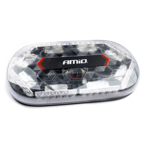 AMiO WLB78 mágneses mini LED-fényhíd, 293×171 mm, R65/R10, 48 LED, 12/24 V, IP56 (03336)