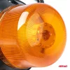 AMiO LED-es figyelmeztető lámpa W22m mágneses / 3 rögzítőcsavar, ECE R10 60LED 12/24V IP66 (03337)