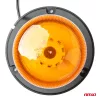 AMiO LED-es figyelmeztető lámpa W22m mágneses / 3 rögzítőcsavar, ECE R10 60LED 12/24V IP66 (03337)