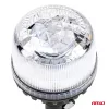 AMiO LED-es figyelmeztető lámpa W25p Flex cső R65 R10 24LED 12/24V IP66 (03338)