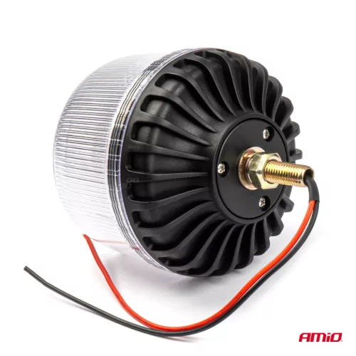 AMiO LED-es figyelmeztető lámpa W25SB 12V 24V (03339)