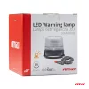 AMiO LED-es figyelmeztető lámpa 24 LED W25M 12V 24V (03340)