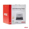 AMiO LED-es figyelmeztető lámpa W25b 3 csavarok R65 R10 24LED 12/24V IP66 (03341)