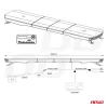 AMiO LED-es fényhíd 51 funkció 76cm jóváhagyási jelölés R65 R10 12-24V (03342)