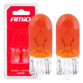   AMiO halogénizzók T10 W5W W2.1x9.5d 12V 2 db bliszter (03347)