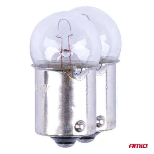 AMiO halogénizzók R10W BA15s 12V 2 db bliszter (03350)