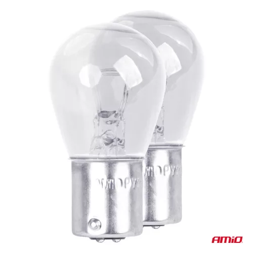 AMiO halogénizzók P21/5W BAY15D 12V 2 db bliszter (03353)