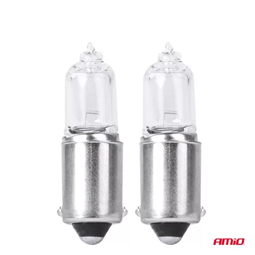 AMiO halogénizzók H5W 12V 5W BAX9S fehér 2 db bliszter (03354)