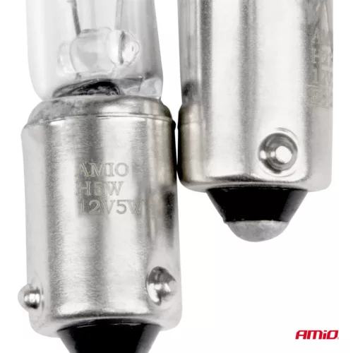 AMiO halogénizzók H5W 12V 5W BAX9S fehér 2 db bliszter (03354)