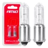 AMiO halogénizzók H21W 12V 21W BAY9S fehér 2 db bliszter (03357)