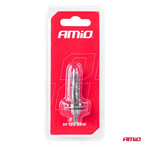 AMiO halogénizzó H1 12V/55W 1 db bliszter (03358)