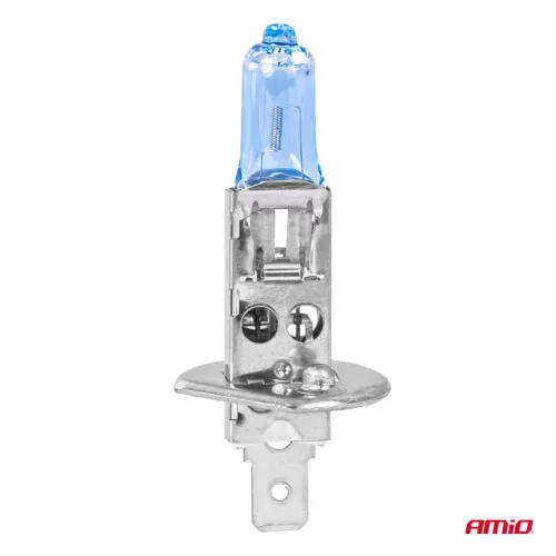 AMiO halogénizzó H1 12V/55W Super fehér 1 db bliszter (03359)
