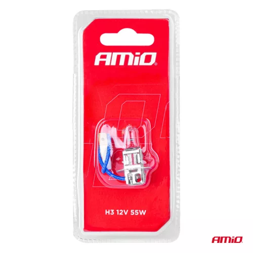 AMiO halogénizzó H3 12V/55W 1 db bliszter (03360)