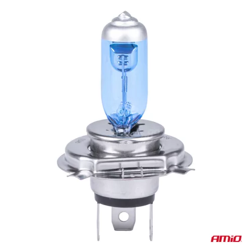 AMiO halogénizzó H4 12V 60/55W Super fehér 1 db bliszter (03362)