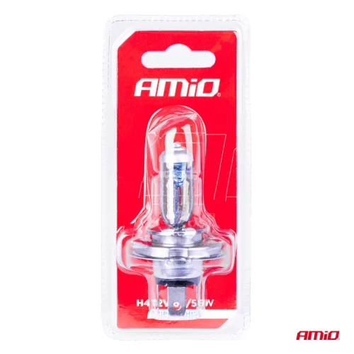 AMiO halogénizzó H4 12V 60/55W Super fehér 1 db bliszter (03362)