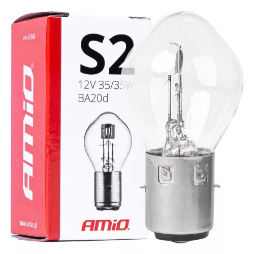 AMiO halogénizzó S2 12V 35/35W BA20d 1 db (03368)