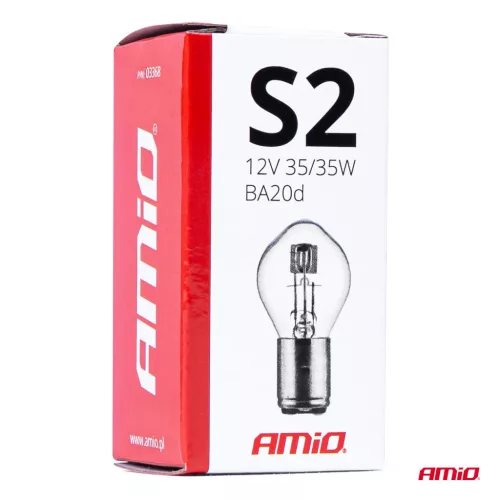 AMiO halogénizzó S2 12V 35/35W BA20d 1 db (03368)